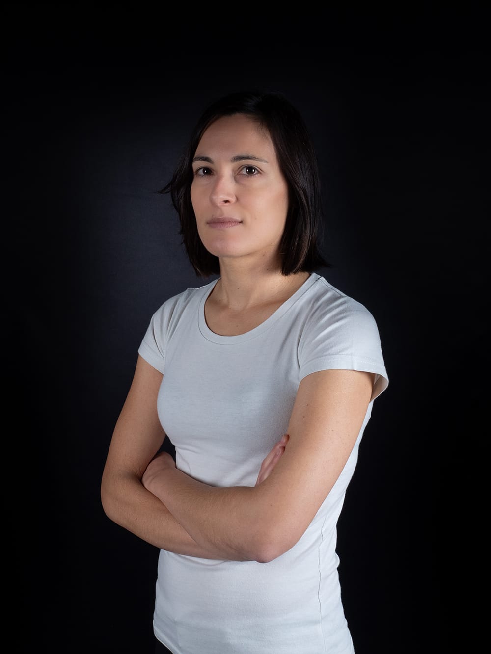 Sandra Alonso, odontóloga general Retrato corporativo de Sandra Alonso, odontóloga de atención general