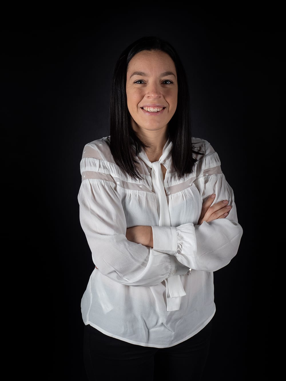 Tamara, higienista del equipo de García Rielo Retrato corporativo de Tamara, higienista dental en Clínica García Rielo